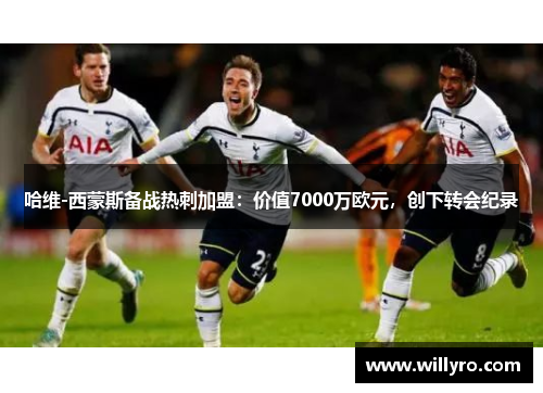 哈维-西蒙斯备战热刺加盟：价值7000万欧元，创下转会纪录